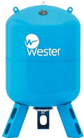 Гидроаккумулятор Wester 50 литров мембранный расширительный бак для водоснабжения WAV 50 0141100 в Волгограде 0