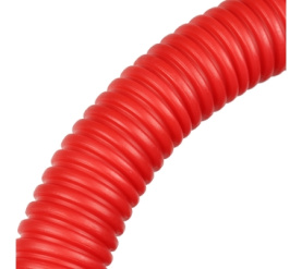 Труба гофрированная ПНД, цвет красный, наружным диаметром 32 мм для труб диаме STOUT SPG-0002-503225 в Волгограде 1