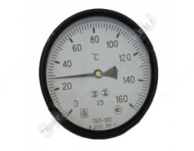 Термометр биметаллический Минск ТБП-Т 160С Дк 100 L=100 в Волгограде 1
