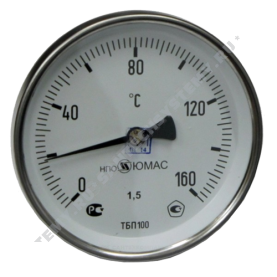 Термометр биметаллический Юмас ТБП-Т 160С Дк 63 L=50 в Волгограде 0