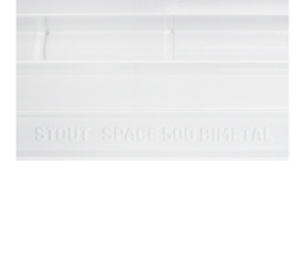 Радиатор биметаллический боковое подключение STOUT Space 500 10 секций SRB-0310-050010 в Волгограде 7