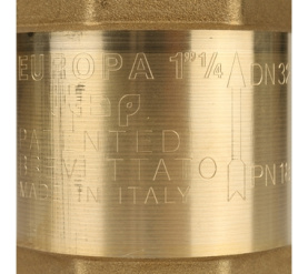 Клапан обратный пружинный муфтовый с металлическим седлом EUROPA 100 1 1/4 Itap в Волгограде 7