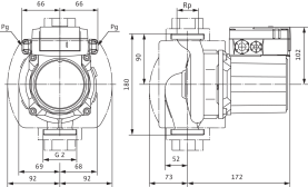 Циркуляционный насос Wilo Top-Z 30/10 DM PN6/10 RG в Волгограде 1