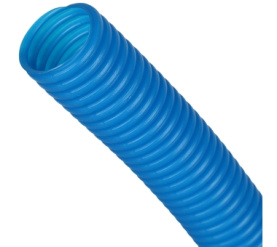 Труба гофрированная ПНД, цвет синий, наружным диаметром 25 мм для труб диаметр STOUT SPG-0001-502520 в Волгограде 2