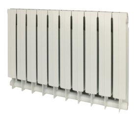 Радиатор биметаллический боковое подключение (белый RAL 9010) Global STYLE PLUS 500 10 секций в Волгограде 3