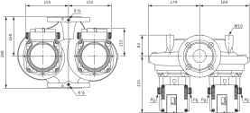 Циркуляционный насос Wilo Top-SD 50/7 DM PN6/10 в Волгограде 1