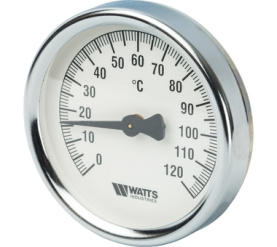 Термометр биметаллический накладной FR810(ТАВ) 80120 Watts 10006505(03.08.080) в Волгограде 0