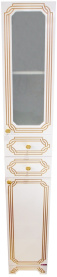 Пенал Sanflor КАИР 32 Белый Патина золото (корзина) правый в Волгограде 0