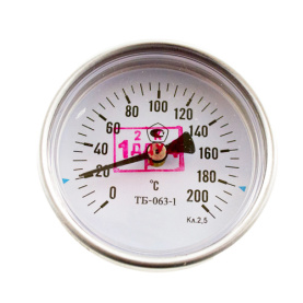 Термометр биметалл 200°C L=60(50) в Волгограде 1
