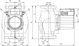 Циркуляционный насос Wilo Top-Z 50/7 DM PN6/10 GG в Волгограде 1