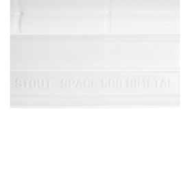 Радиатор биметаллический боковое подключение STOUT Space 500 14 секций SRB-0310-050014 в Волгограде 5