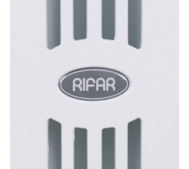 Радиатор биметаллический боковое подключение (белый RAL 9016) RIFAR SUPReMO 500 6 секций в Волгограде 8