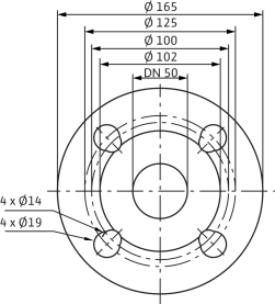 Циркуляционный насос Wilo Top-SD 50/7 DM PN6/10 в Волгограде 2