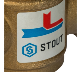 Термостатический смесительный клапан G 1 1/2M-G 1 1/2F-G 1M 60°С STOUT SVM-0050-326006 в Волгограде 4