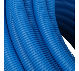 Труба гофрированная ПНД, цвет синий, наружным диаметром 25 мм для труб диаметр STOUT SPG-0001-502520 в Волгограде 3