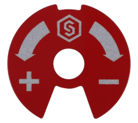 Синий-красный диск для коллекторов распределительных STOUT SMB 6801 000610 в Волгограде 0