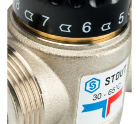 Термостатический смесительный клапан для систем отопления и ГВС 1 1/4 НР 30-65° STOUT SVM-0025-356532 в Волгограде 3