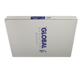 Радиатор алюминиевый боковое подключение (белый RAL 9010) Global VOX EXTRA 500 10 секций в Волгограде 10