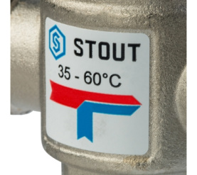 Термостатический смесительный клапан для систем отопления и ГВС 3/4 НР 35-60° STOUT SVM-0020-166020 в Волгограде 3