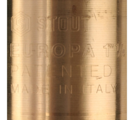 Клапан обратный пружинный муфтовый с металлическим седлом 1 1/4 STOUT SVC-0011-000032 в Волгограде 3