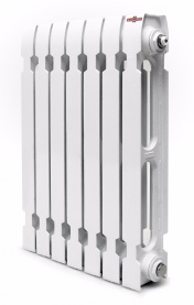 Чугунный радиатор Konner Модерн 10 секций с монтажным комплектом в Волгограде 0