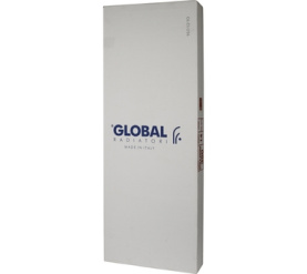 Радиатор биметаллический боковое подключение (белый RAL 9010) Global STYLE EXTRA 350 14 секций в Волгограде 11