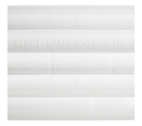 Радиатор биметаллический боковое подключение STOUT Space 350 12 секций SRB-0310-035012 в Волгограде 7