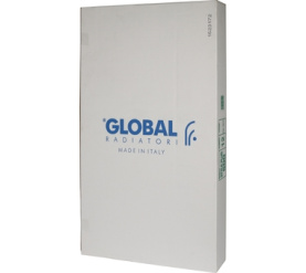 Радиатор биметаллический боковое подключение (белый RAL 9010) Global STYLE PLUS 500 12 секций в Волгограде 10