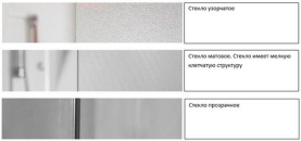 Душевая шторка на ванну Aquanet Cariba 75x135 левая узор хром 161921 в Волгограде 1