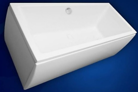 Ванна акриловая Duravit P3 ComfortS 170x75 см 700376000000000+790100000000000 встраиваемая с ножками в Волгограде 1