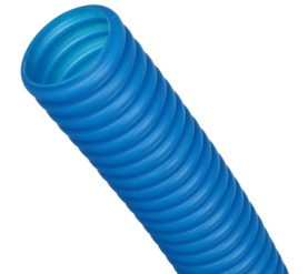 Труба гофрированная ПНД, цвет синий, наружным диаметром 32 мм для труб диаметр STOUT SPG-0001-503225 в Волгограде 2