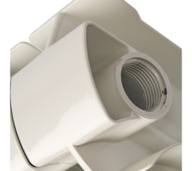 Радиатор биметаллический боковое подключение (белый RAL 9010) Global STYLE PLUS 350 6 секций в Волгограде 4