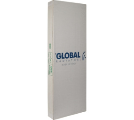 Радиатор биметаллический боковое подключение (белый RAL 9010) Global STYLE PLUS 350 14 секций в Волгограде 11