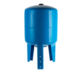 Расширительный бак, гидроаккумулятор 80 л. вертикальный (цвет синий) STOUT STW-0002-000080 в Волгограде 4