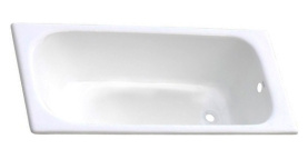 Чугунная ванна Aqualux ZYA 8-6 160х70 белая, без ножек, антислип в Волгограде 0