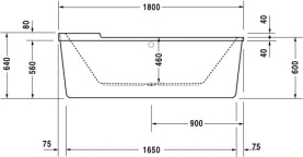Панель фронтальная для ванны Vidima Сева Микс 1700 мм Н=560 мм в Волгограде 2