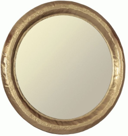 Зеркало Акватон "Андорра", круглое, 750мм, золот 1.A156.8.02V.NL4.0 в Волгограде 0