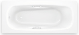 Стальная ванна BLB Universal Anatomica 170x75 см B75U42 (B75UQH) с отверстиями под ручки 208 мм в Волгограде 1
