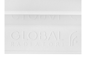 Радиатор биметаллический боковое подключение (белый RAL 9010) Global STYLE EXTRA 500 14 секций в Волгограде 8