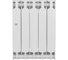 Радиатор биметаллический боковое подключение (белый RAL 9016) RIFAR SUPReMO 500 5 секций в Волгограде 2