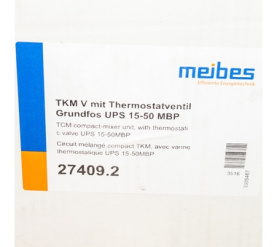 Насосная группа Thermix UPS 15-50 МВР с встроенным термостатом Meibes ME 27409.2 в Волгограде 13