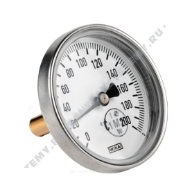 Термометр биметаллический Wika 3905071 А5001 200C Дк 80 L=100 в Волгограде 0