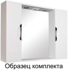 Шкаф-зеркало модульное Домино Грация 45 Эл. Домино в Волгограде 1