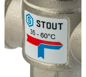 Термостатический смесительный клапан для систем отопления и ГВС 3/4 ВР 35-60 STOUT SVM-0010-166020 в Волгограде 3