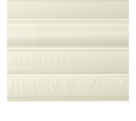 Радиатор биметаллический боковое подключение (белый RAL 9010) Global STYLE PLUS 350 12 секций в Волгограде 9