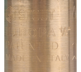 Клапан обратный пружинный муфтовый с металлическим седлом 1/2 STOUT SVC-0011-000015 в Волгограде 3