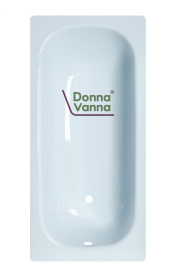 Ванна стальная ВИЗ Donna Vanna 150x70 летний небесный, с опорной подставкой, DV-51920 в Волгограде 1