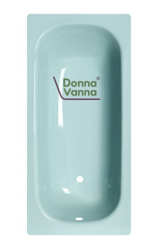 Ванна стальная ВИЗ Donna Vanna 150x70 морская волна, с опорной подставкой, DV-51931 в Волгограде 1
