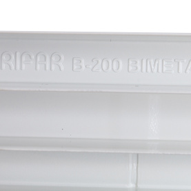 Радиатор биметаллический боковое подключение (белый RAL 9016) RIFAR BASE 200 10 секций в Волгограде 7
