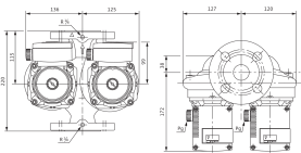 Циркуляционный насос Wilo Top-SD 32/7 EM PN6/10 в Волгограде 1